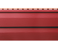 Виниловый сайдинг (Канада плюс) коллекция Премиум. Красный