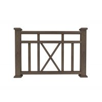 Ограждение из ДПК Р1 коричневый Ограждение из ДПК Р1 коричневый