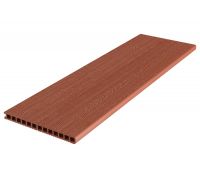 Ступень пустотелая ДПК Deckron Woodlike Терракот