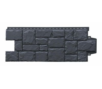 Фасадные панели Стандарт Крупный камень Графит от производителя  Grand Line по цене 440 р