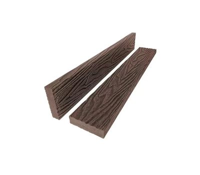 Брус лавочный 3D-тиснение 20х80 Венге от производителя  Deckart (Россия) по цене 655 р