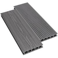 Террасная доска ДПК Praktik Optimum - Серый Террасная доска ДПК Praktik Optimum - Серый