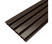 Доска Фасадная из ДПК Wood Рейка Венге Доска Фасадная из ДПК Wood Рейка Венге