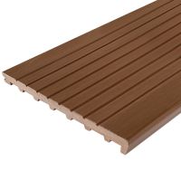 Ступень из ДПК Latitudo Step-320 Полнотелая Каштан