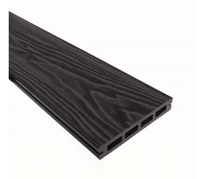 Террасная доска Смарт 3D Пустотелая с пазом Черное дерево от производителя Terrapol по цене 673 р Террасная доска Смарт 3D Пустотелая с пазом Черное дерево от производителя Terrapol по цене 673 р