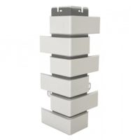 Угол наружный Кирпич клинкерный Белый