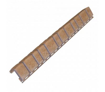 Угол наружный для цокольного сайдинга Камень Миндаль от производителя  Доломит по цене 790 р