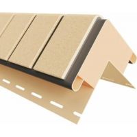 Угол к Фасадным Термопанелям Наружный Кирпич 20 мм Светло-Желтый Угол к Фасадным Термопанелям Наружный Кирпич 20 мм Светло-Желтый