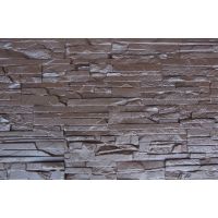 Фасадные панели Пласт плоский Коричневый Фасадные панели Пласт плоский Коричневый