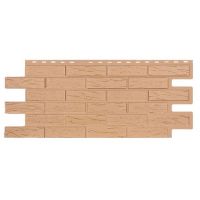 Фасадные панели СЕРИЯ кирпич Саман Эко - Крем Фасадные панели СЕРИЯ кирпич Саман Эко - Крем