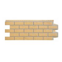 Фасадные панели Премиум состаренный кирпич Песочный (шов RAL 7006) Фасадные панели Премиум состаренный кирпич Песочный (шов RAL 7006)
