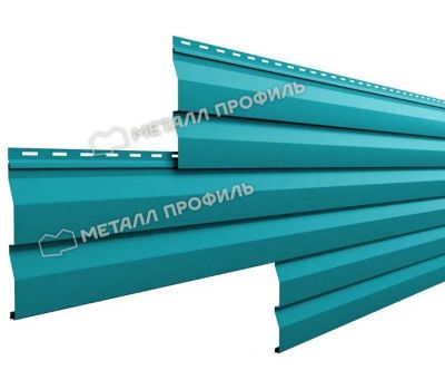 Металлический сайдинг МП СК-14х226 (ПЭ-01-5021-0.45) Синяя вода от производителя  Металл Профиль по цене 601 р