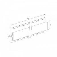 H-профиль для винилового сайдинга VOX Standart H-профиль для винилового сайдинга VOX Standart