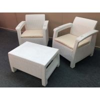 Комплект кресел Balcony Set Белые Комплект кресел Balcony Set Белые