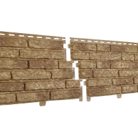 Фасадная панель Стоун Хаус Кварцит - Темно-Бежевый Фасадная панель Стоун Хаус Кварцит - Темно-Бежевый