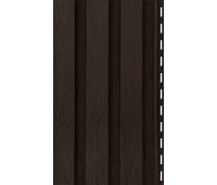 Сайдинг Timberblock Фасадная Рейка Орех тёмный