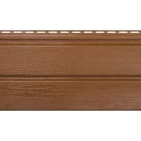 Виниловый сайдинг Альта-Брус - Премиум Светлый-дуб