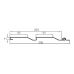 Виниловый сайдинг классик, Корабельный брус 3,66 м - Графит от производителя  Grand Line по цене 420 р