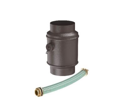 Водосборник цилиндрический в комплекте RR 32 Тёмно-коричневый matt 125/90 от производителя  Aquasystem по цене 20 890 р