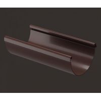 Водосточный желоб 3м Шоколад Водосточный желоб 3м Шоколад